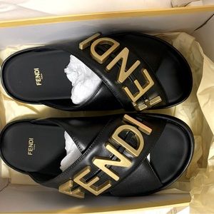 Fendi Fendigraphy Sandal